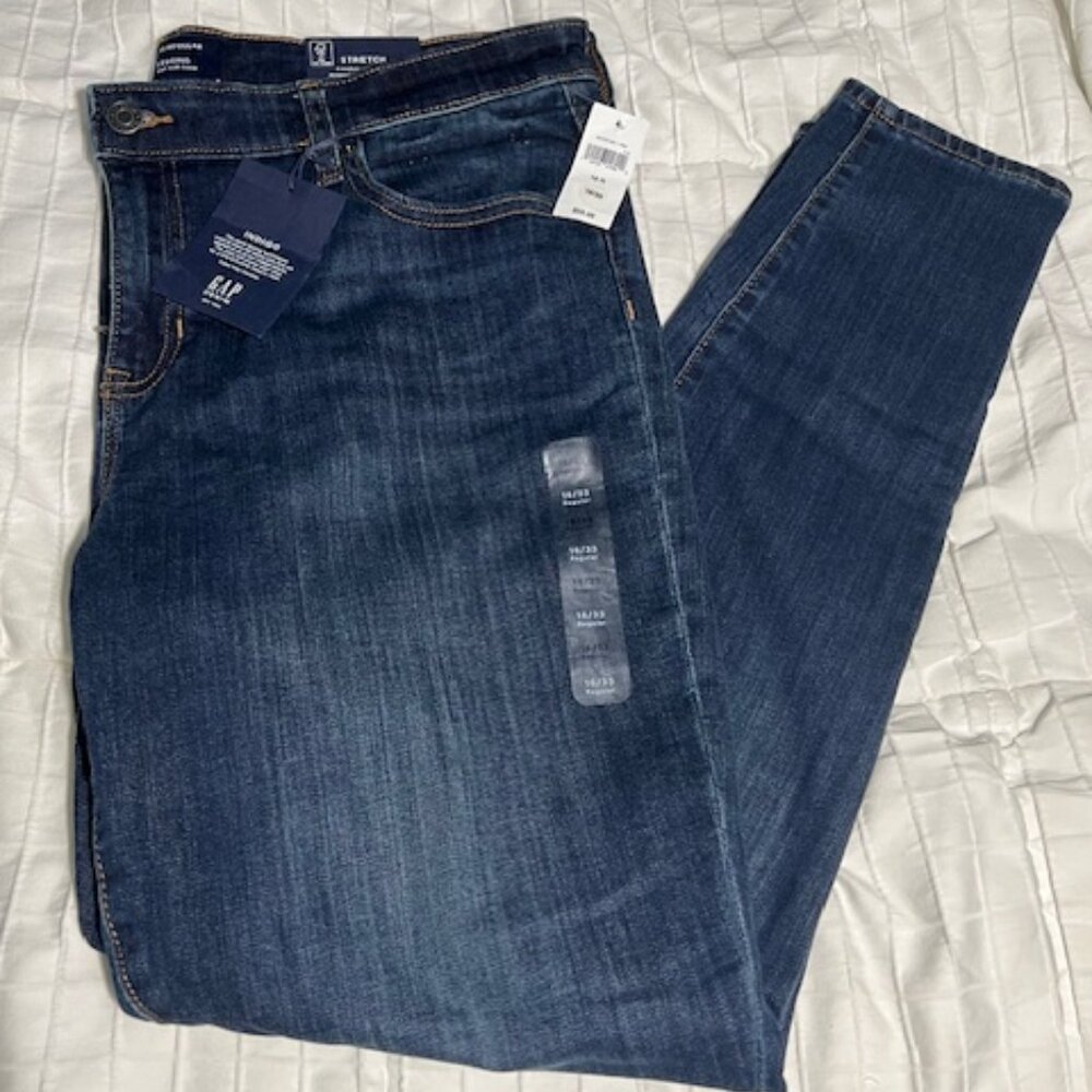 Gap denim 16 / 33 regular legging indigo